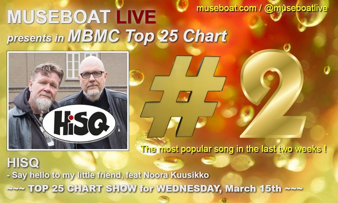 # 2 in MBMC Top 25 Chart